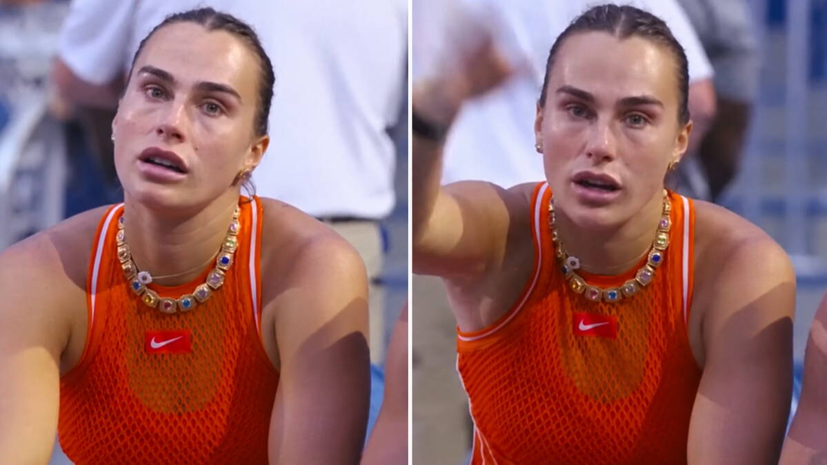 Sabalenka opsovala kamermana usred prenosa: Pogledajte besnu reakciju Beloruskinje