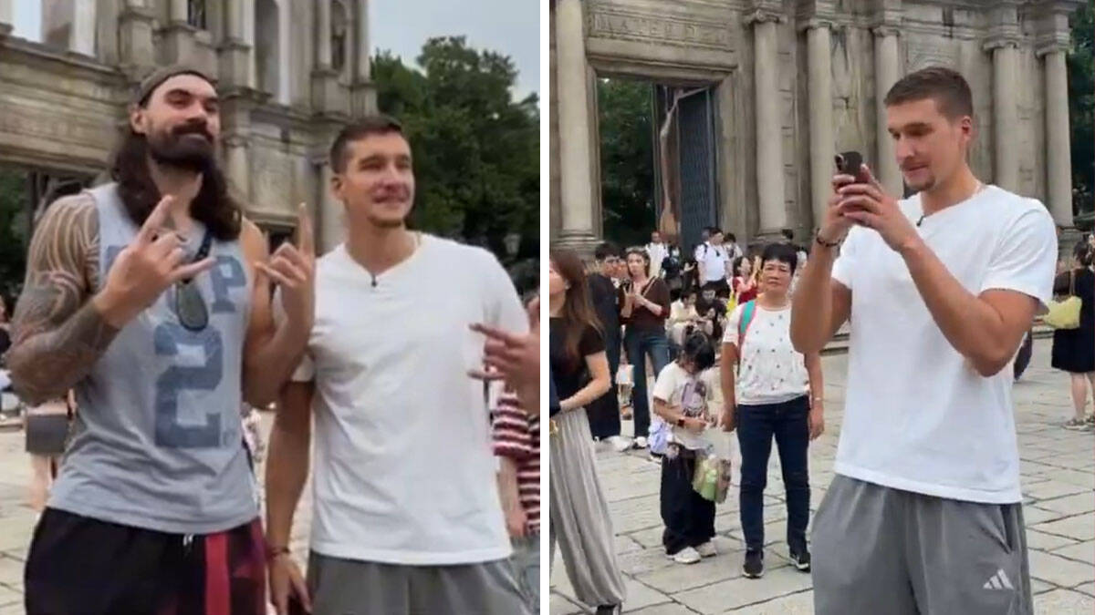 Bogdan Bogdanović tražio pet dolara od navijača: NBA liga objavila hit snimak