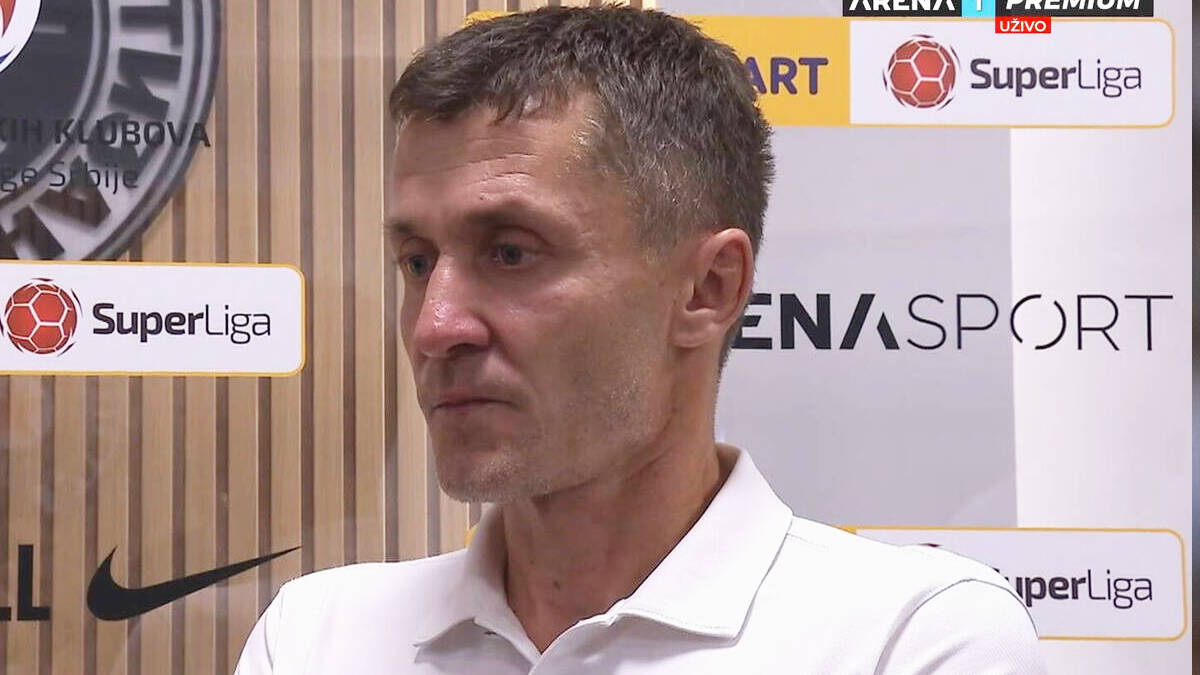"Saša, da li ostajete trener Partizana?": Ilić rekao samo jedno i otišao