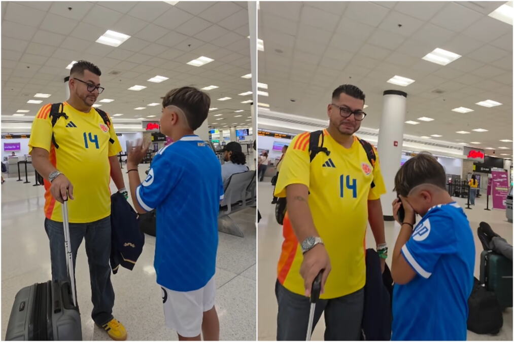 SIN ISPRAĆAO OCA NA MUNDIJAL, PA ČUO NEŠTO ZBOG ČEGA JE U TRENUTKU ZAPLAKAO! Ovo može samo fudbal! Pogledajte emotivne scene sa aerodroma