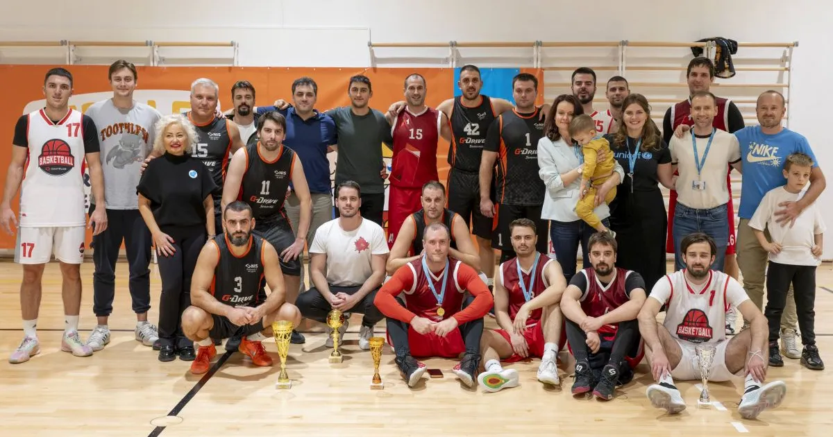 Prikupljeno 1.950.000 dinara na UNICEF-ovom humanitarnom turniru u basketu