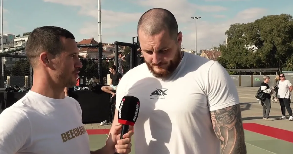 Jedan sasvim običan razgovor dva UFC borca pred kamerom Telegrafa