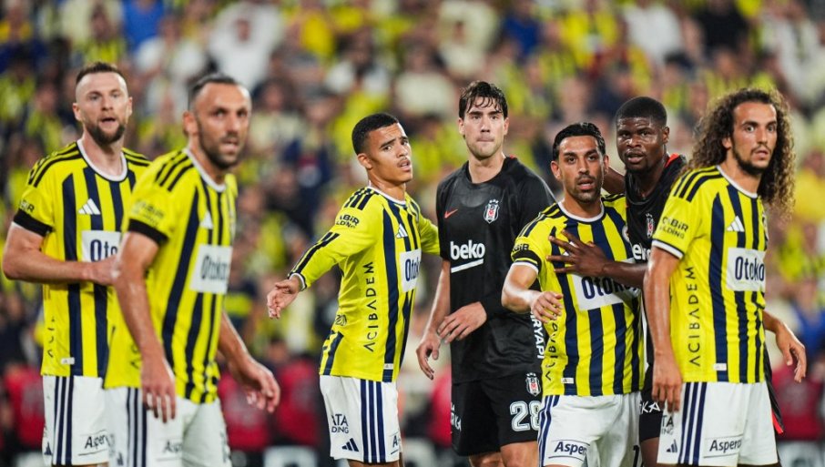 Dušan Vlahović je gazda u Istanbulu! Bešiktaš golom Srbina slavio na gostovanju Fenerbahčeu (VIDEO)