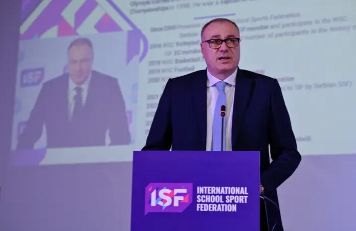 ŽELJKO TANASKOVIĆ: Školski sporta spaja, povezuje i obrazuje mlade iz celog sveta