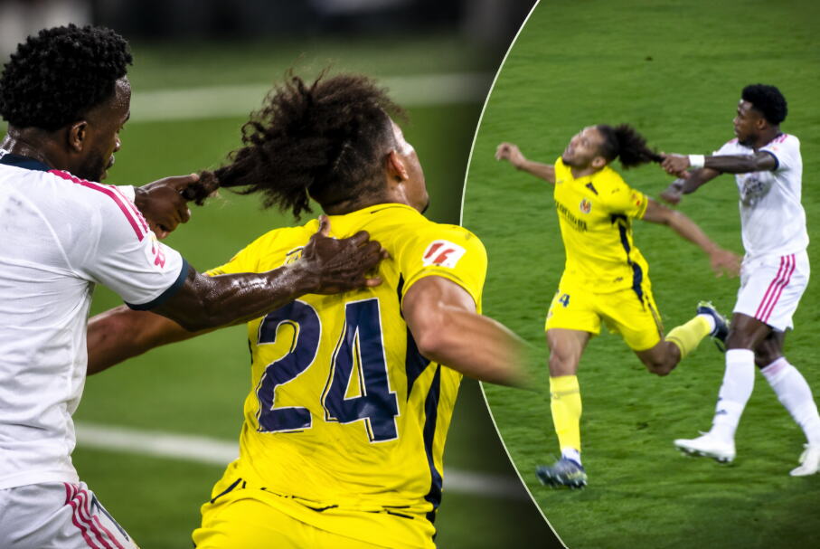 SNIMAK KOJI JE ZAPREPASTIO FUDBALSKI SVET! Vinisijus POVUKAO RIVALA ZA KOSU, slavio gol, a onda šok - DIREKTAN CRVENI! Pogledajte SKANDALOZAN ISPAD asa Reala!