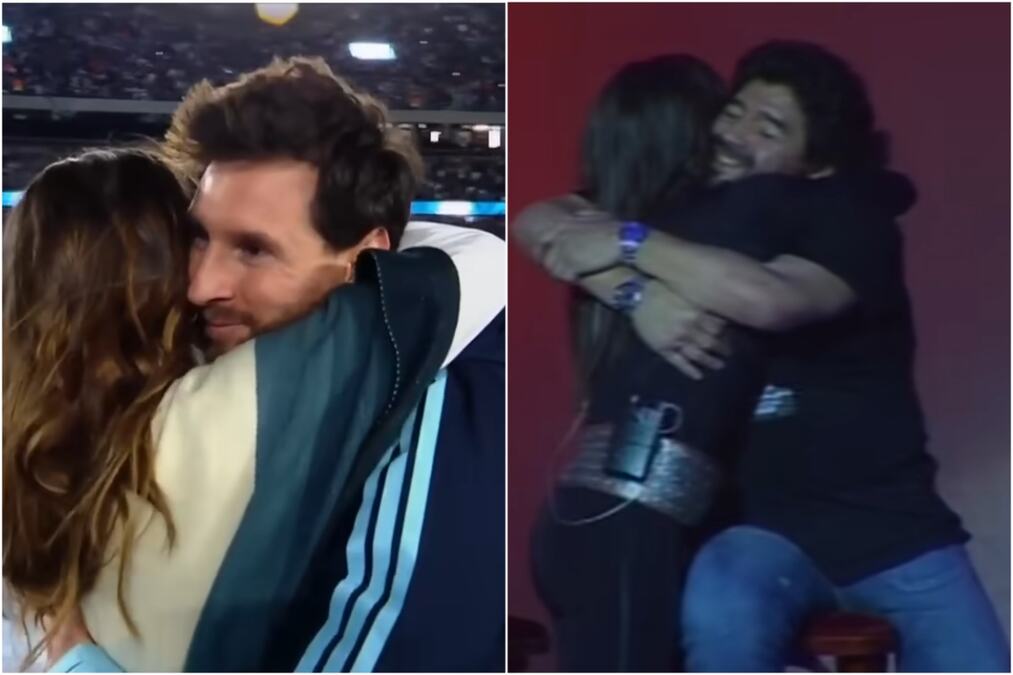 DA SE ZALEDIŠ! PRE TAČNO 20 GODINA GRLILA MARADONU, SADA MESIJA! Nestvarne scene: Ista žena, ista pesma, a simbolika koja se krije...