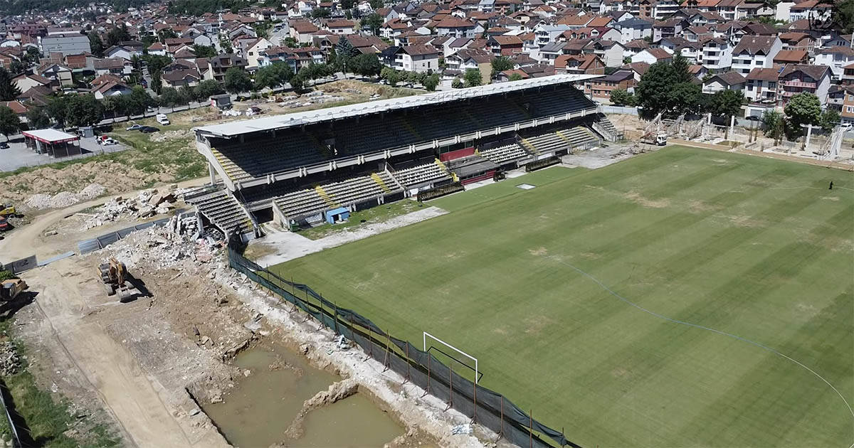 Kultni jugoslovenski stadion više ne postoji: Gradio ga industrijski gigant, porušio gradonačelnik Albanac