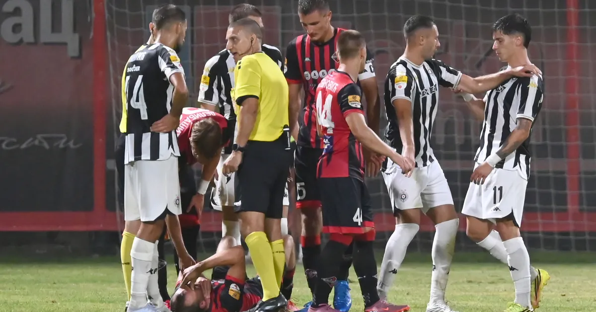 Partizan se žalio na karton Seka, sudijski ekspert objasnio: "Nasilno ponašanje! Nismo mi spremni za ovo..."