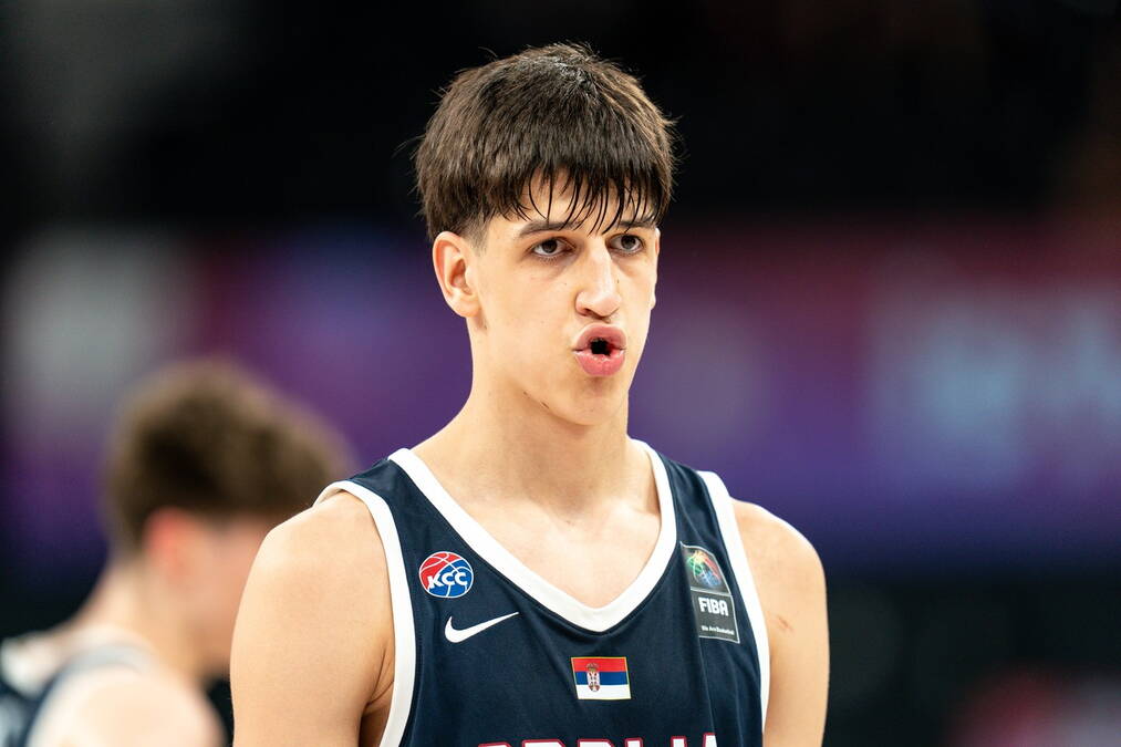 Najveći srpski talenat odmerio sa snage sa NBA zvezdom: "Veliki si igrač, a još veći čovek"