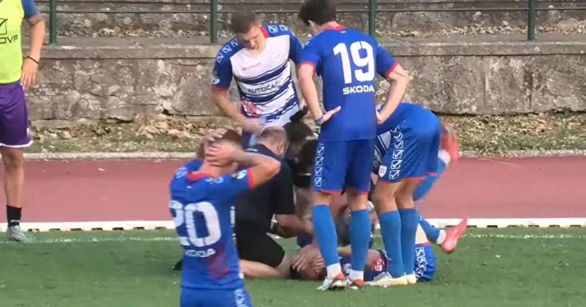 Horor povreda u Srbiji: Igrač Borca se previjao na terenu, svi se hvatali za glave, odmah prevezen u bolnicu