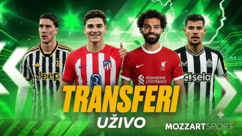 TRANSFERI UŽIVO (subota, 25. jul)