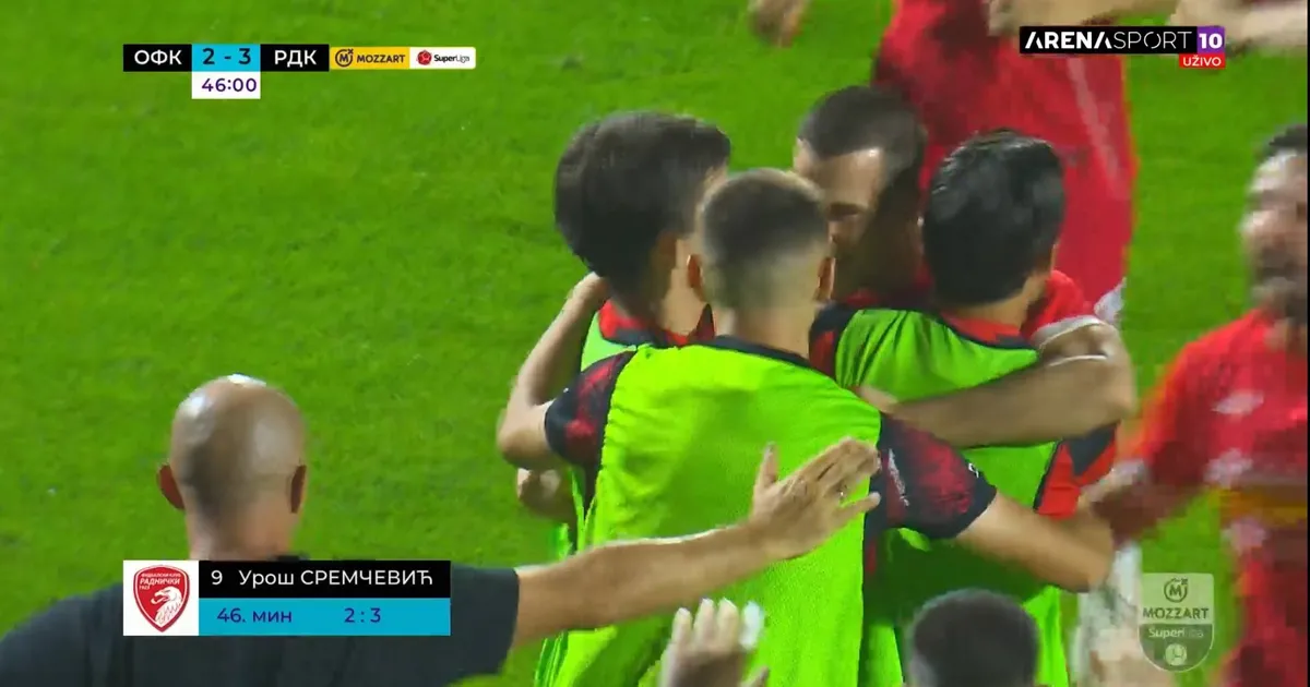 Nemoguće veče u Superligi Srbije! Osam golova i na Karaburmi, Radnički bacio "petardu" OFK Beogradu
