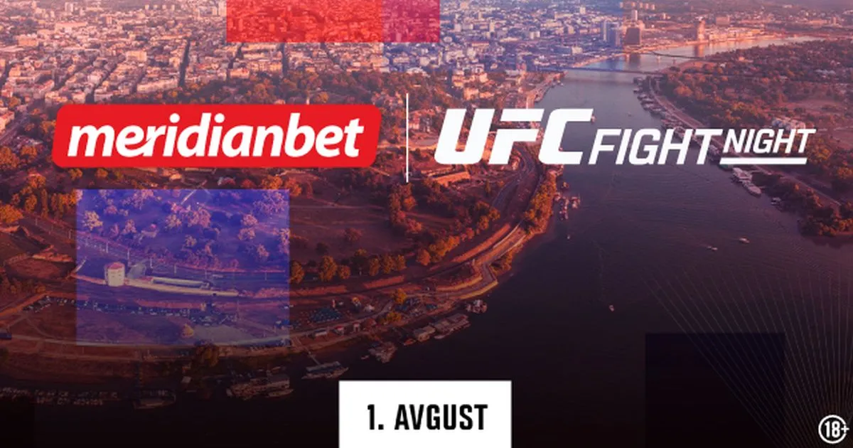 Meridianbet uz UFC Fight Night: Decenija verovanja u srpski MMA krunisana spektaklom