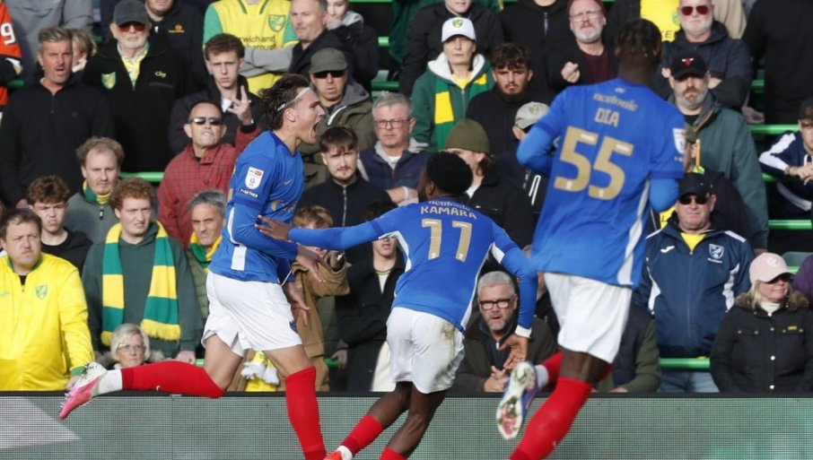 Portsmut slavi bivšeg napadača Partizana: Novi gol Srbina u Engleskoj