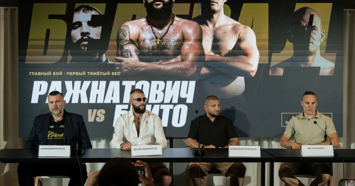 Sve je spremno za spektakl na Balkan Boxing 11! Veljko Ražnatović moćno najavio: Želim opasan i brz nokaut