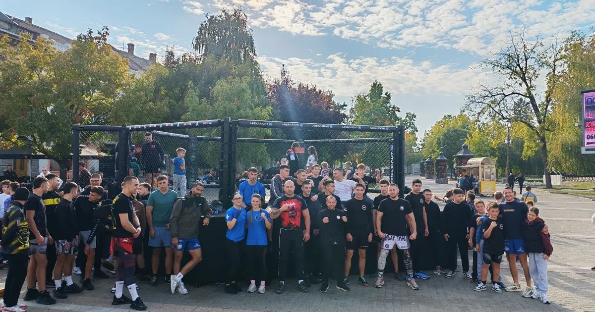Vršac u znaku MMA sporta! Borislav Nikolić u svom gradu predvodio projekat "Treniraj sa šampionima"
