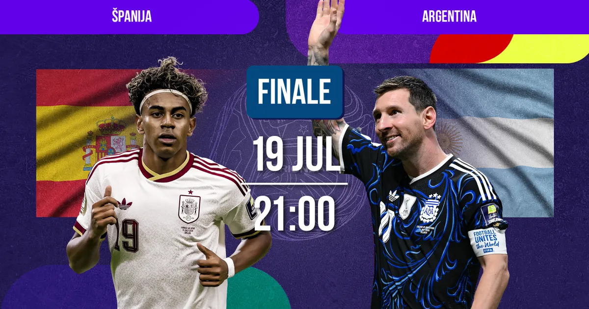 Španija - Argentina: Finale Mundijala, Lamin Jamal protiv Lea Mesija, meč koji čeka čitava planeta!
