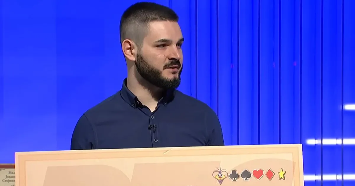 Novi šampion Slagalice je fudbaler Mladosti: Mirko znanjem oduševio celu Srbiju, pobedio velikog šampiona