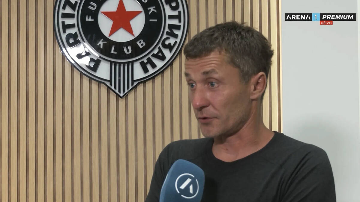 "Ima stvari na kojima moramo da radimo": Saša Ilić nije u potpunosti zadovoljan posle pobede Partizana