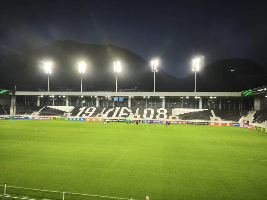 Zvezda igra na ganc novom stadionu Lugana: Čekali ga više od 10 godina i napravili na kultnom mestu