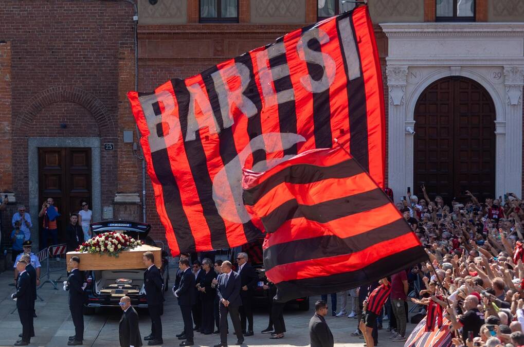 Suze i pokliči, Milano ispratio najvećeg ikad: "Samo je jedan kapiten, Franko Barezi"