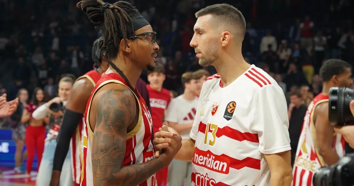 Evo gde možete da gledate uživo TV prenos meča Crvena zvezda - Budućnost Podgorica u 3. kolu ABA lige