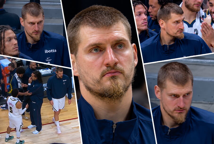 "TRENER DŽOKER" NA DELU! Jokić za SAMO 26 MINUTA upisao TRIPL-DABL, a onda PREUZEO KOMANDU sa klupe! NBA objavila snimak koji je zapalio mreže! (VIDEO)