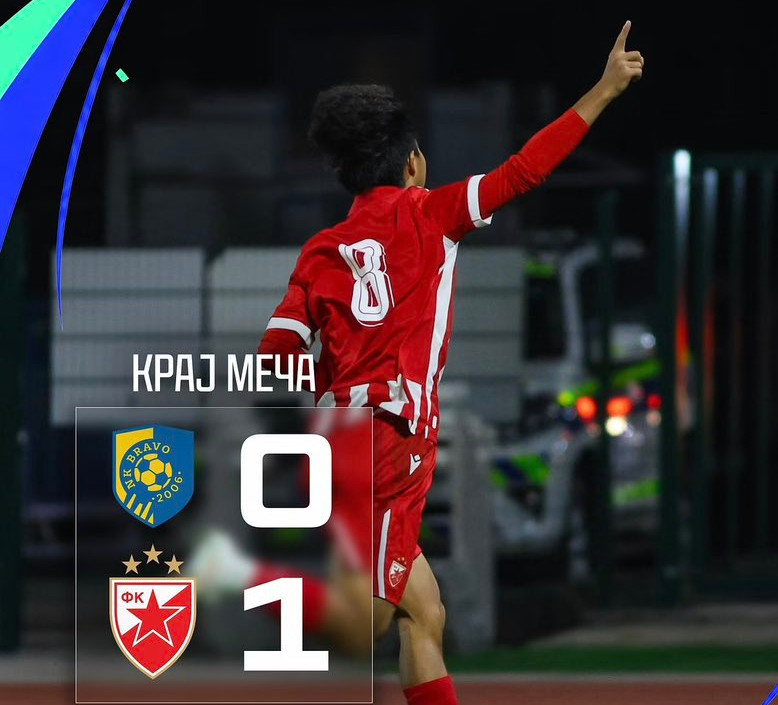(VIDEO) Kinez pogurao omladince Zvezde ka pobedi u Ligi šampiona za mlade!