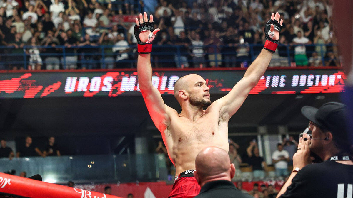 UFC otkrio koliko je zaradio u Beogradu: Milionski iznos, bonusi idu Urošu i Nini