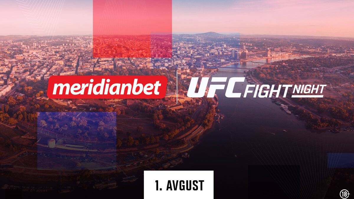 Meridianbet uz UFC Fight Night: Decenija verovanja u srpski MMA krunisana spektaklom