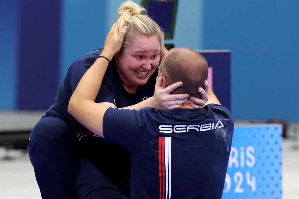 STIGLA NOVA MEDALJA ZA SRBIJU! Arunović i Mikec osvojili bronzu u miksu vazdušnim pištoljem na Mediteranskim igrama