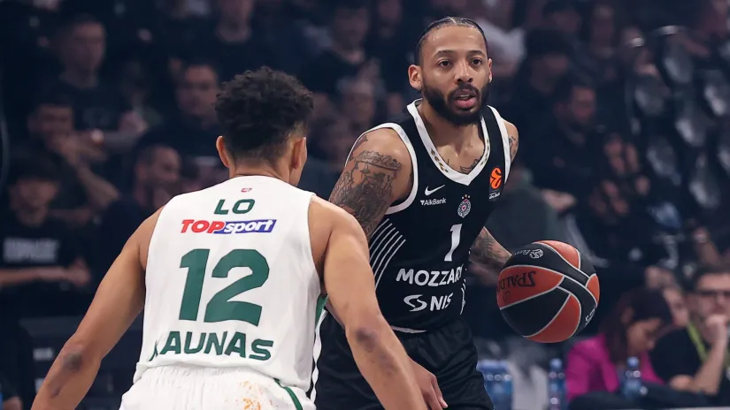 POLUVREME: Žalgiris - Partizan Mozzart Bet 44:40
