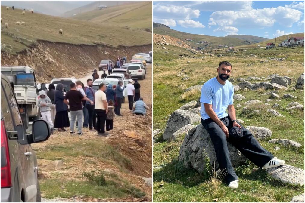 NEVEROVATNE SCENE! LJUDI ČEKAJU U KOLONI DA VIDE KAMEN NA KOJI JE SALAH SEO! Stena postala turistička atrakcija, fanatici prelaze kilometre...