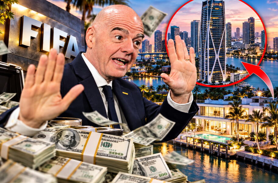 TAJNI MILIONI, LUKSUZNA VILA I STAN OD 8.600.000 DOLARA! Nova AFERA trese FIFA: Infantino uzimao bogatstvo mimo plate, pa se rasipao u Majamiju!