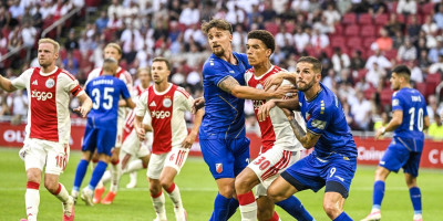 Vojvodina razbijena u Amsterdamu: Ajaks brutalno ugasio snove Novosađana o evropskoj jeseni