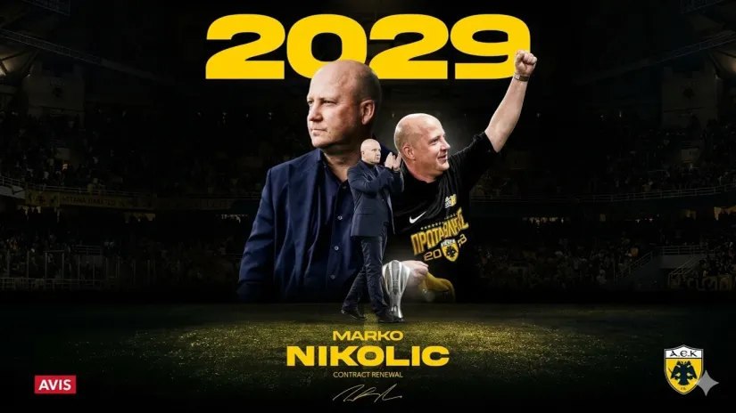 Marko Nikolić i AEK idemo do 2029!