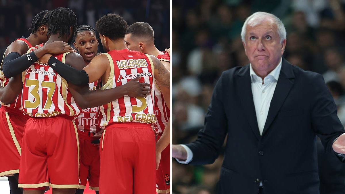 Crvena zvezda je po ovome druga u Evroligi: Ispred je samo Željko Obradović sa Panatinaikosom