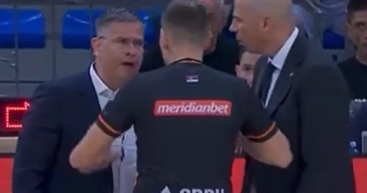 Đoana Penjaroju ovakvog nikada niste videli, trener Partizana se sukobio sa kolegom iz FMP-a, jedva ga smirili