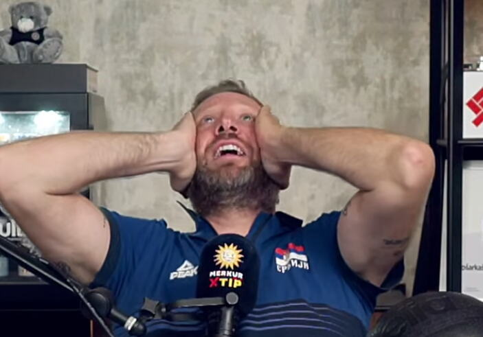 "PARTIZAN, AKO SE NE VARAM, 1:1..." Hit reakcija Luke u emisiji uživo kada je video šta su crno-beli uradili u Madridu: Kako, bre, 3:1 za Hetafe?!