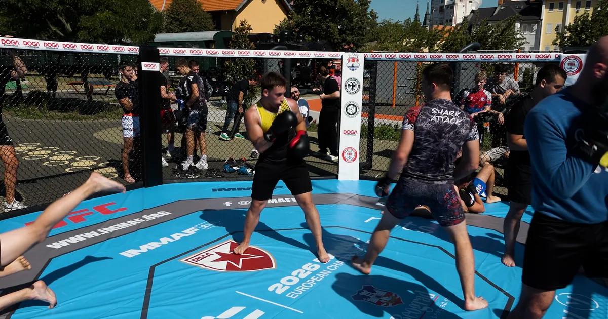 Promocija MMA sporta u Pančevu: Održan otvoreni trening sa UFC borcima, evo kako je sve izgledalo