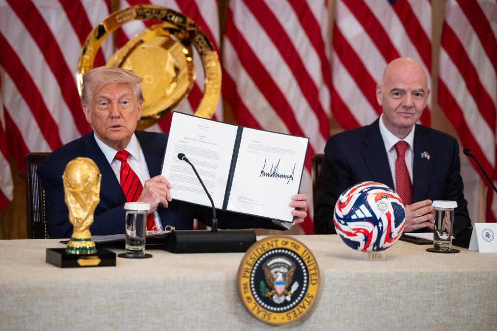 INFANTINO IMPRESIONIRAN TRAMPOM: Hvala vam, Amerika je pobedila