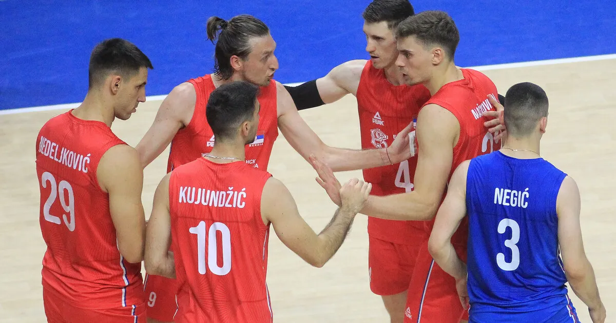 Danska - Srbija: Naši odbojkaši posle veličanstvene pobede jure vrh tabele