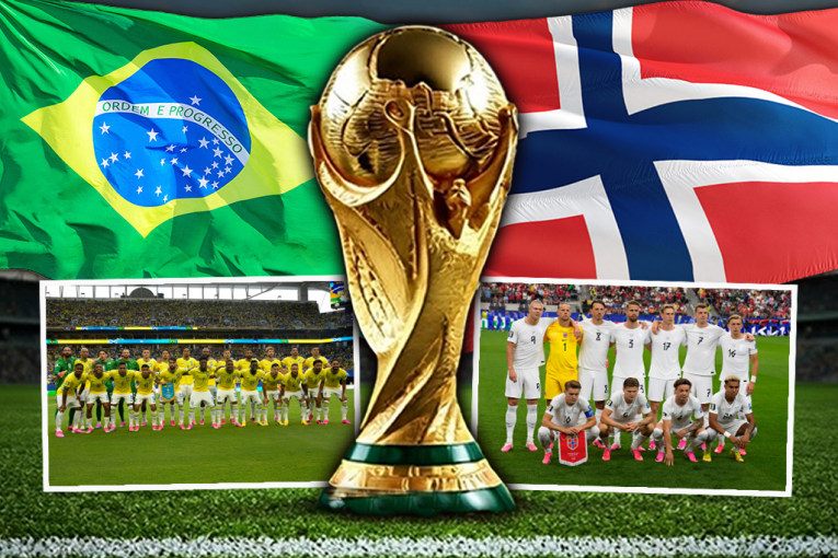 BRAZIL - NORVEŠKA: Vinisijus protiv Halanda u borbi za četvrtfinale!
