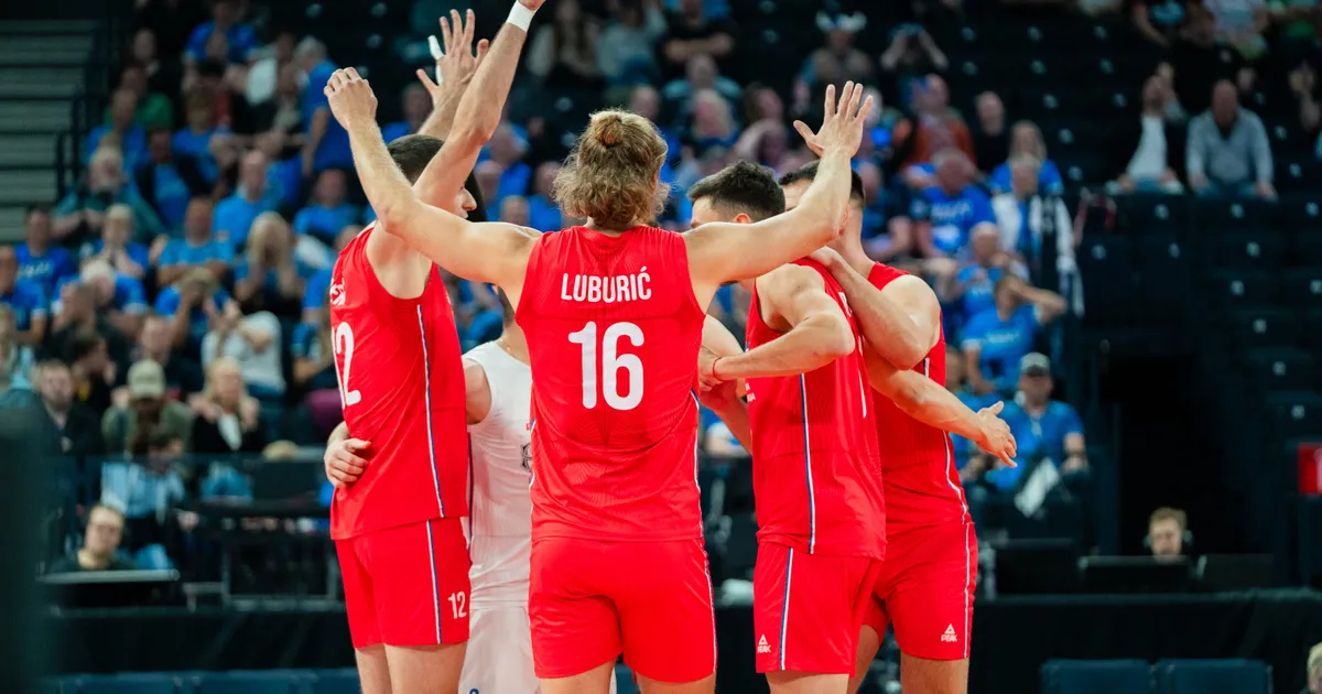Evo gde možete da gledate uživo TV prenos meča Srbija - Finska na Evropskom prvenstvu za odbojkaše
