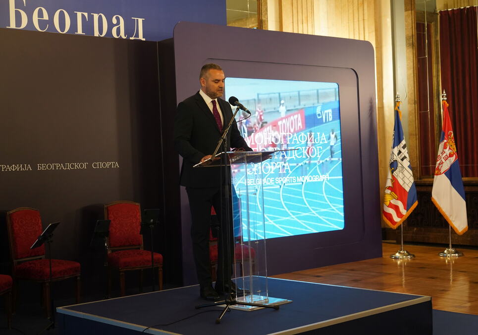 PREDSTAVLJENA MONOGRAFIJA BEOGRADSKOG SPORTA: Nikola Penić: Beograd je grad šampiona i velikih sportskih priča!