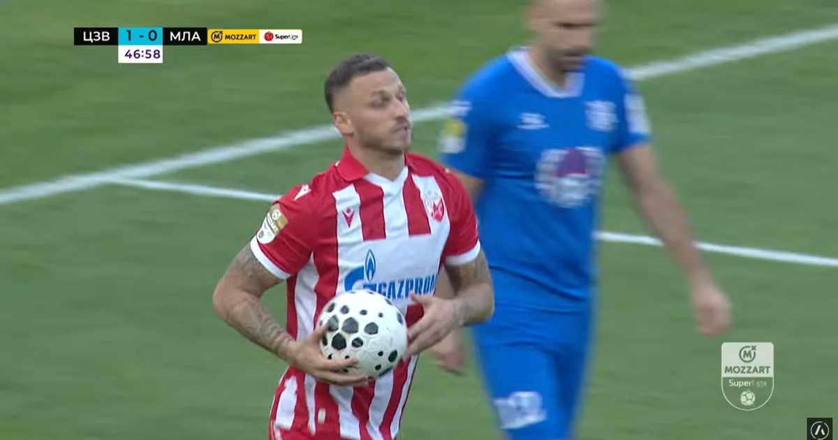 Evo kako su Marko Arnautović i Abu Fani "rešili" Mladost iz Lučana na startu drugog poluvremena u Marakani