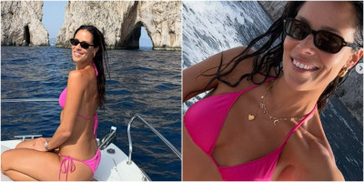 Ana Ivanović zapalila Kapri: Roze bikini otkrio izvajanu figuru, pa usledilo izdanje za noćni izlazak (FOTO)