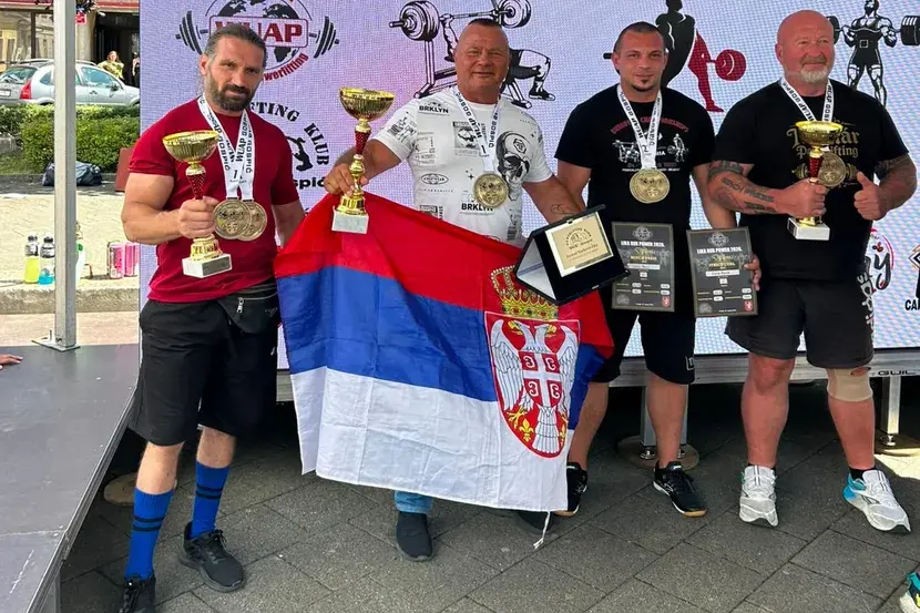 SRPSKI AS DOMINIRAO U HRVATSKOJ: Žika Marković osvojio zlato i priznanje za doprinos sportu
