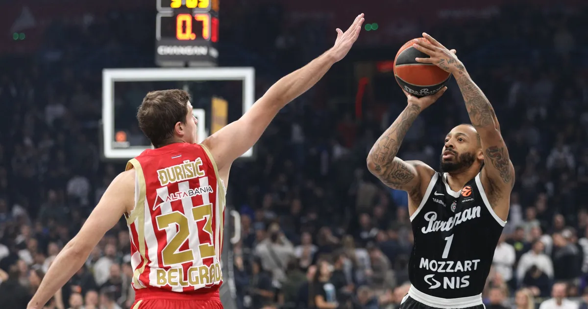 Ovako izgleda tabela Evrolige posle 7. kola, Partizan srušio Zvezdu, ali večiti imaju razlog za zadovoljstvo