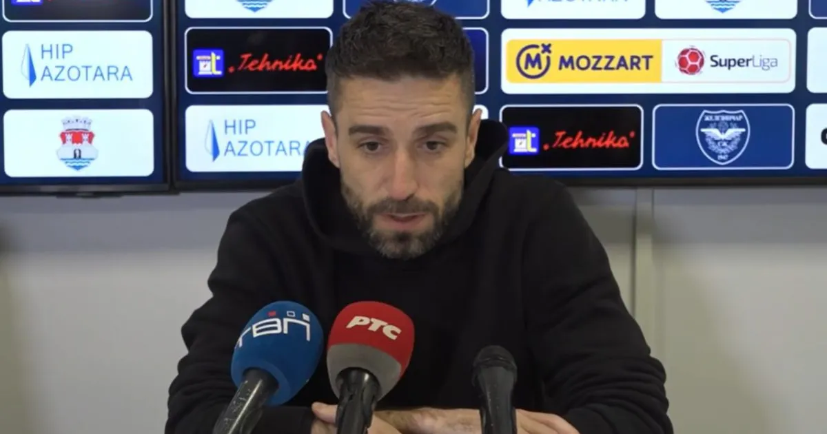 Koković pred istorijski meč Železničara: "Čast i privilegija, za mene najzahtevniji protivnik u karijeri"